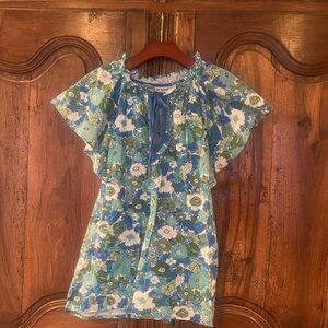 Dascoli Linen Tunic Top